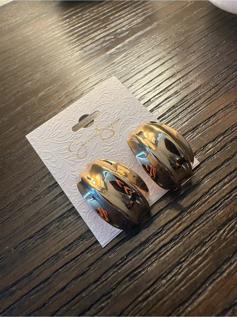 NEW Jessica Simpson Gold Earrings